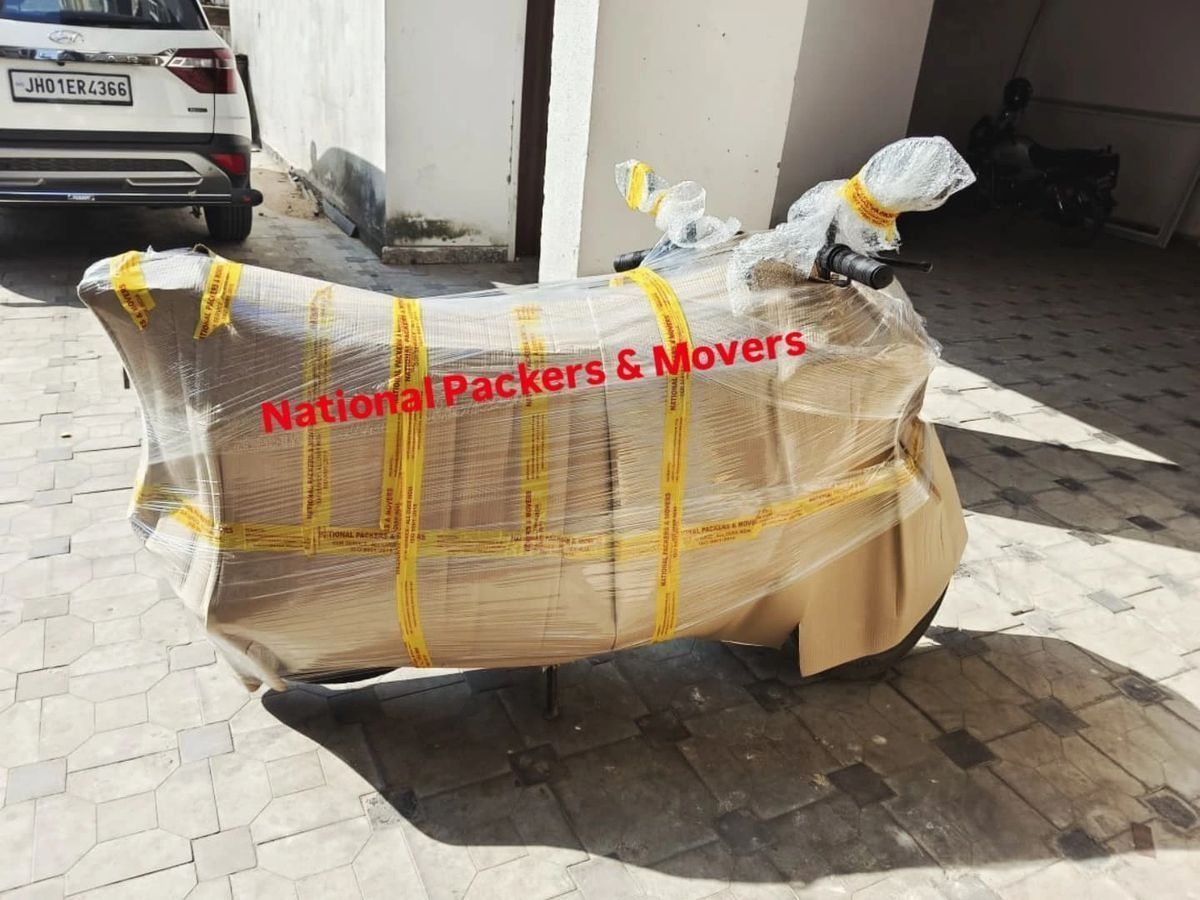 Two-Wheeler Packing and Shipping