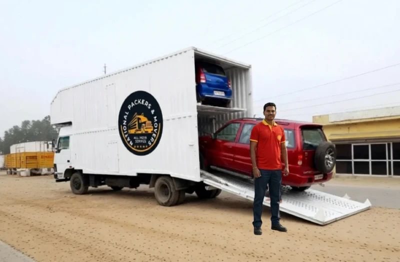 Secure Vehicle Relocation onto Multi-Car Carrier